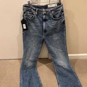 Brand New Rag & Bone  Norwalk Casey High-RIse Flair Denim Jeans Size 31 Women
